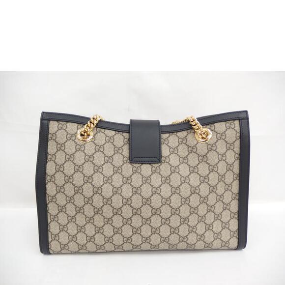 GUCCI GG Supreme Padlock Chain Shoulder Bag - Picture 2 of 6